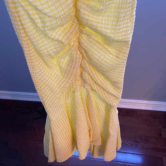 Staud Gingham Dress - Picture 3 of 5